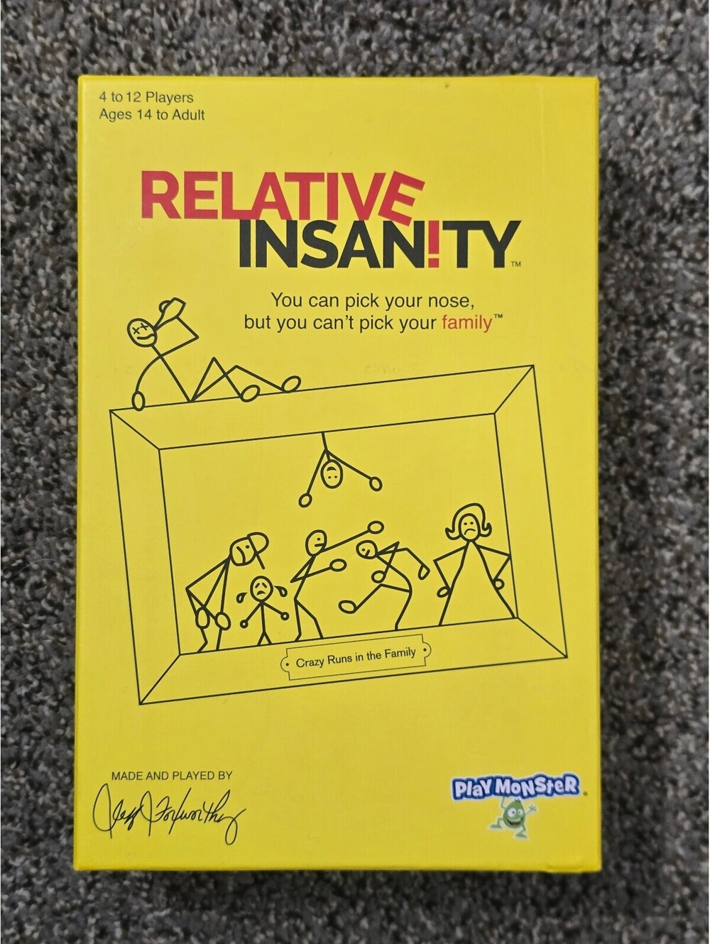 Relative Insanity Card Game by PlayMonster